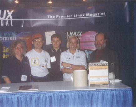 [linux journal booth]