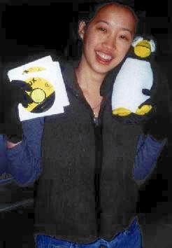  [picture of Allison with Tux]