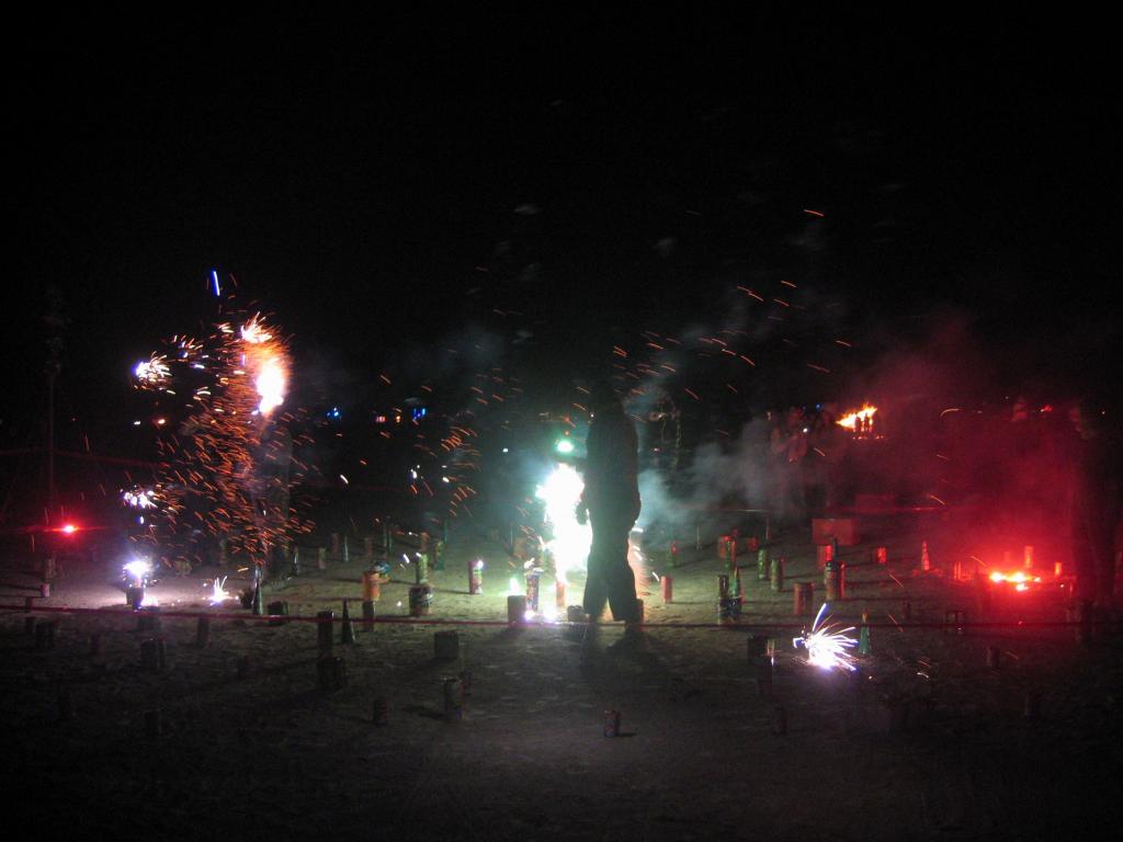 100 - Fireworks